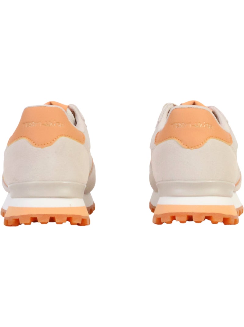 Basket Cuir Teddy Smith Beige - Kiabi