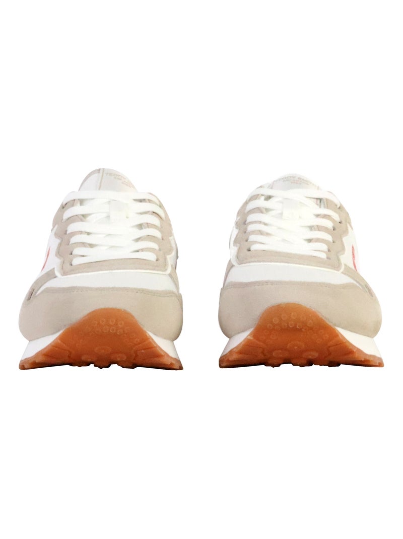 Basket Cuir Teddy Smith Blanc - Kiabi