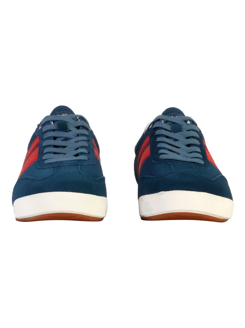 Basket Cuir Teddy Smith Bleu marine - Kiabi