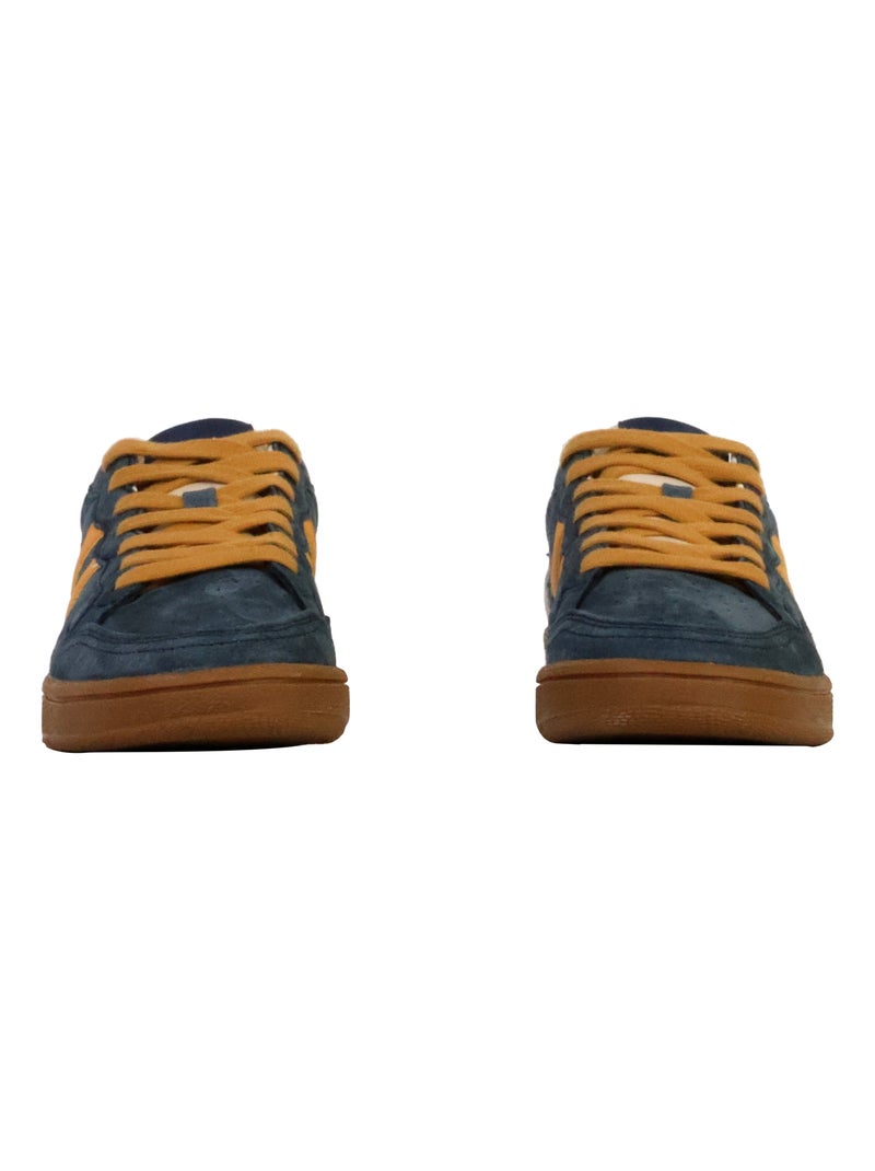 Basket Cuir Teddy Smith Bleu marine - Kiabi