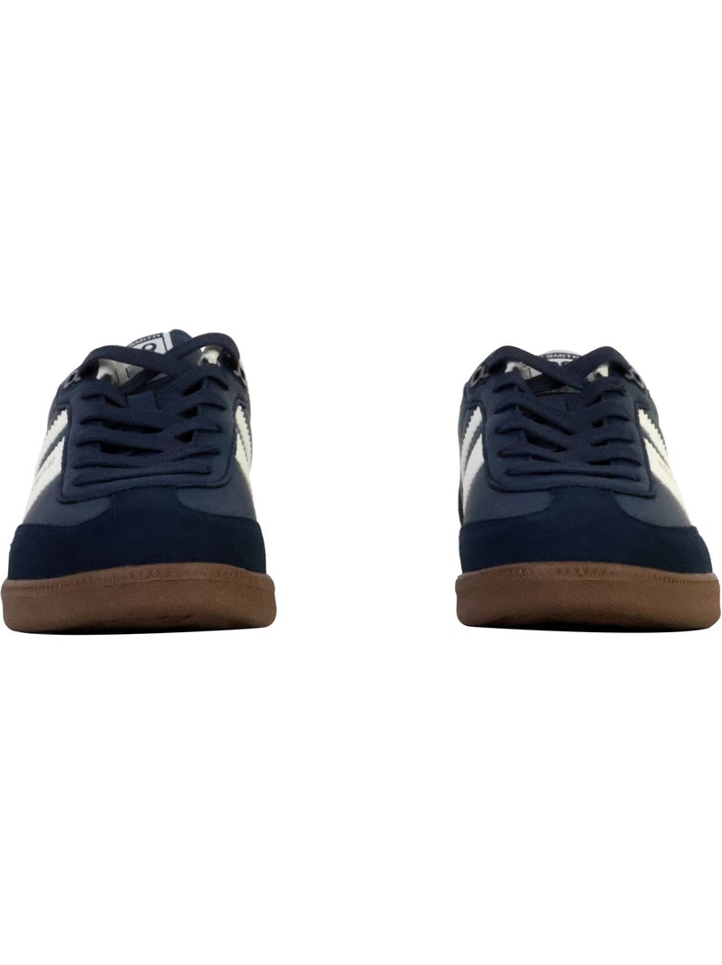 Basket Cuir Teddy Smith Bleu marine - Kiabi