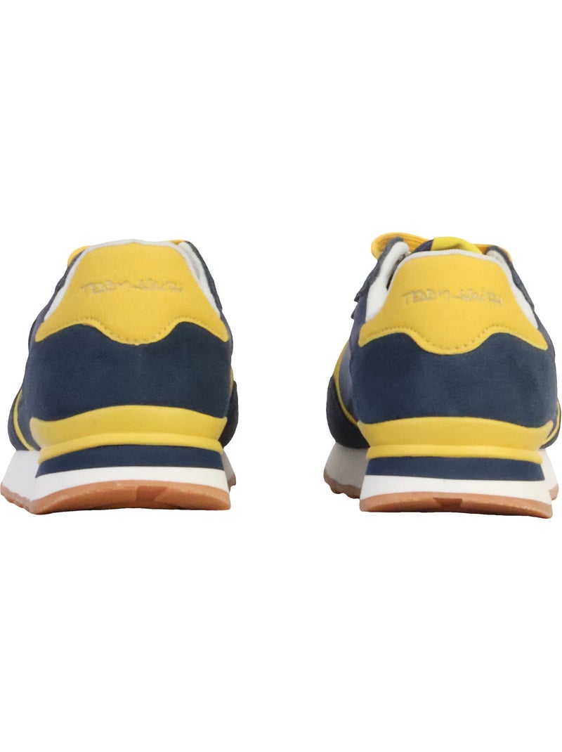 Basket Cuir Teddy Smith Bleu marine - Kiabi