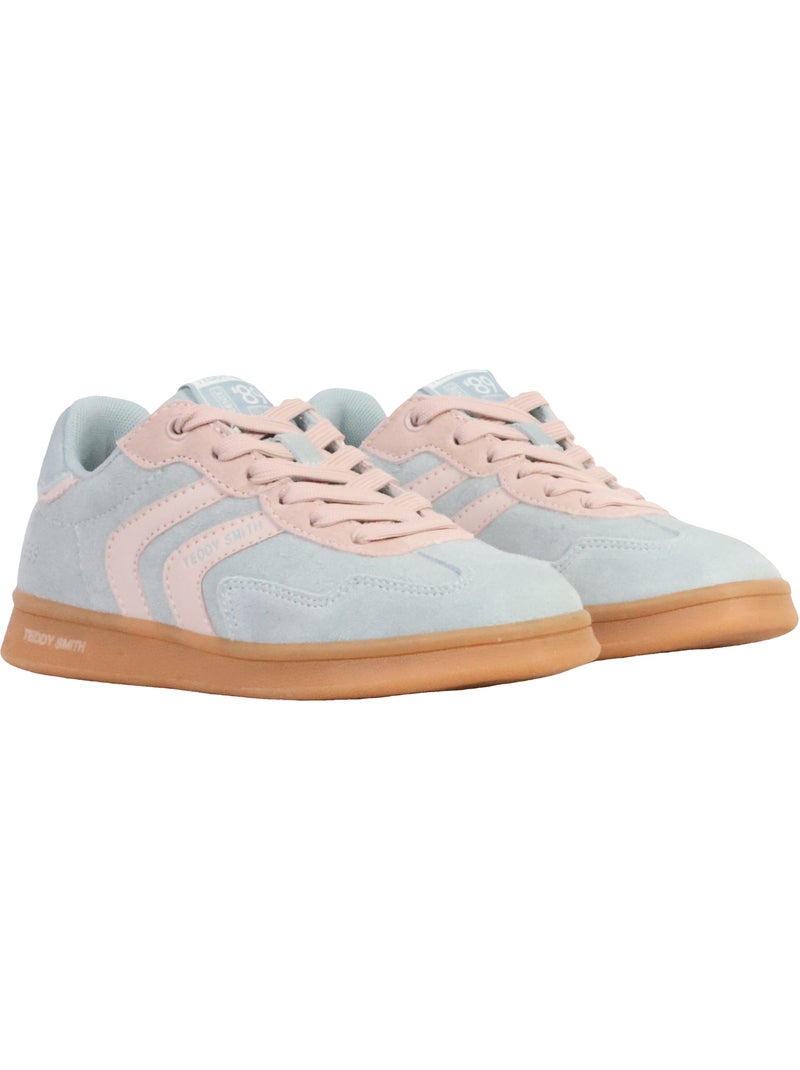 Basket Cuir Teddy Smith Bleu - Kiabi