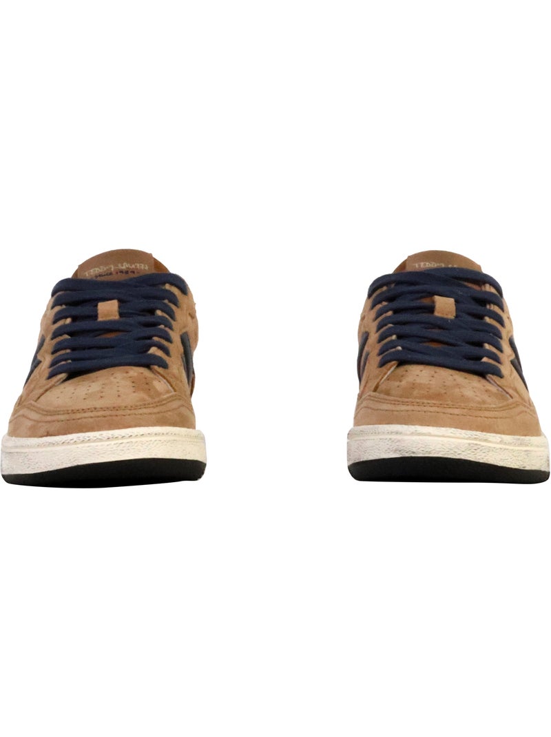 Basket Cuir Teddy Smith Camel - Kiabi