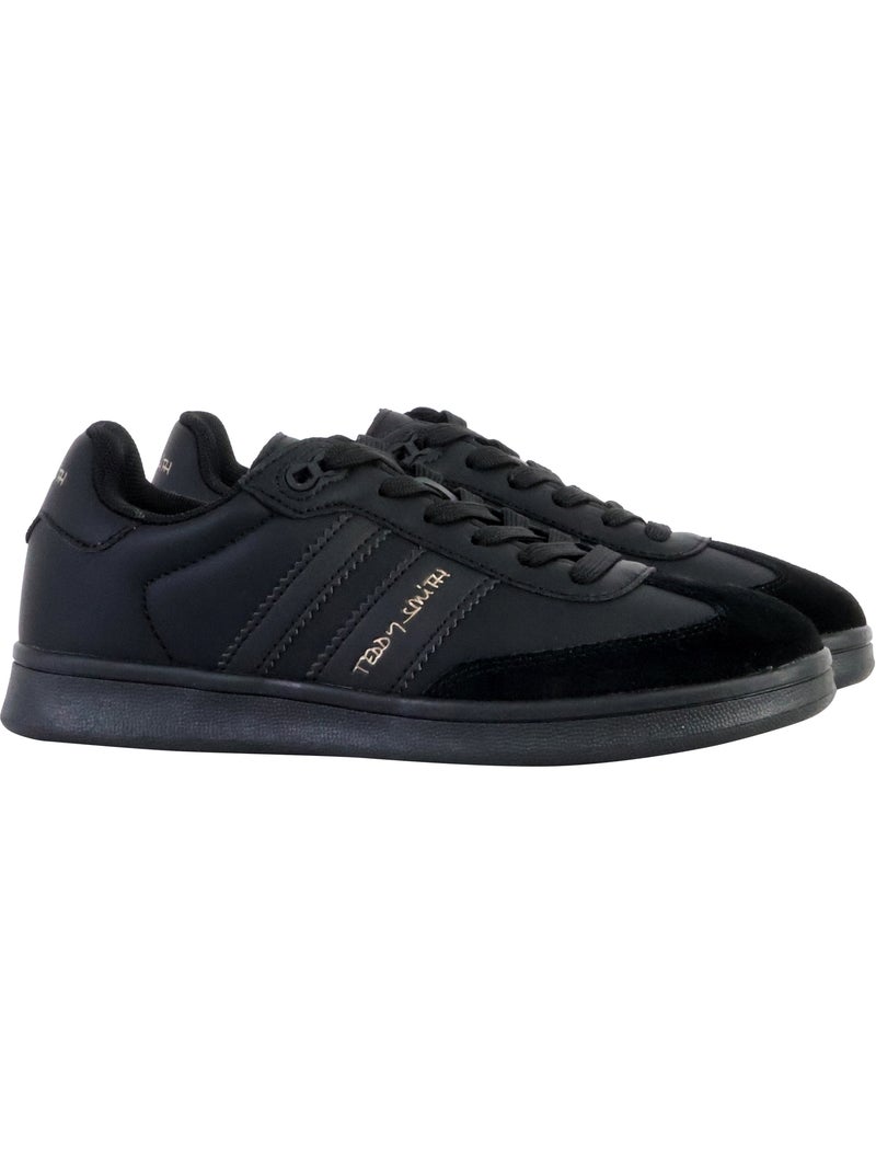Basket Cuir Teddy Smith Noir - Kiabi