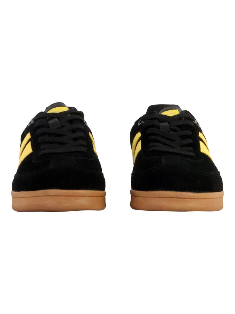 Basket Cuir Teddy Smith Noir - Kiabi