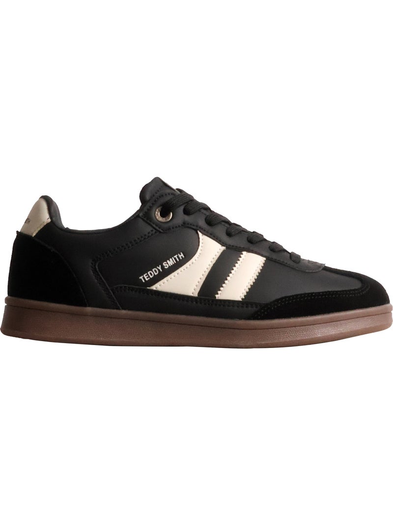 Basket cuir teddy smith Noir - Kiabi