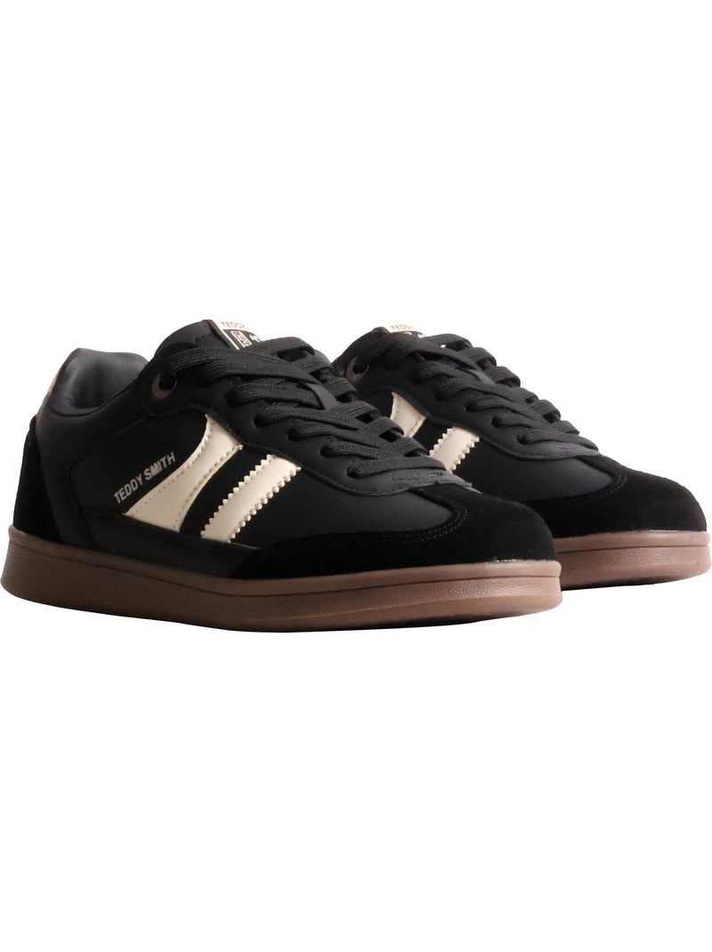 Basket cuir teddy smith Noir - Kiabi
