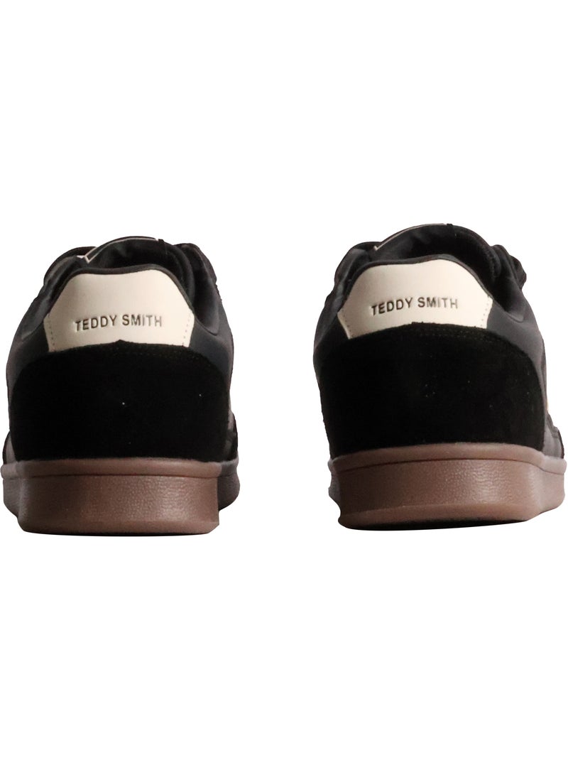 Basket cuir teddy smith Noir - Kiabi