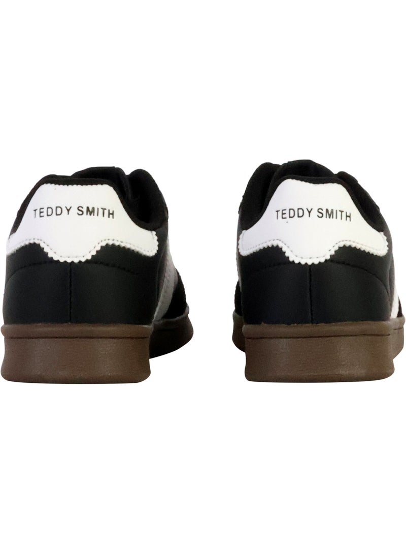 Basket Cuir Teddy Smith Noir - Kiabi