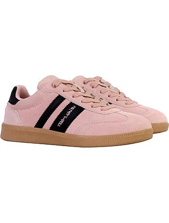Basket cuir teddy smith