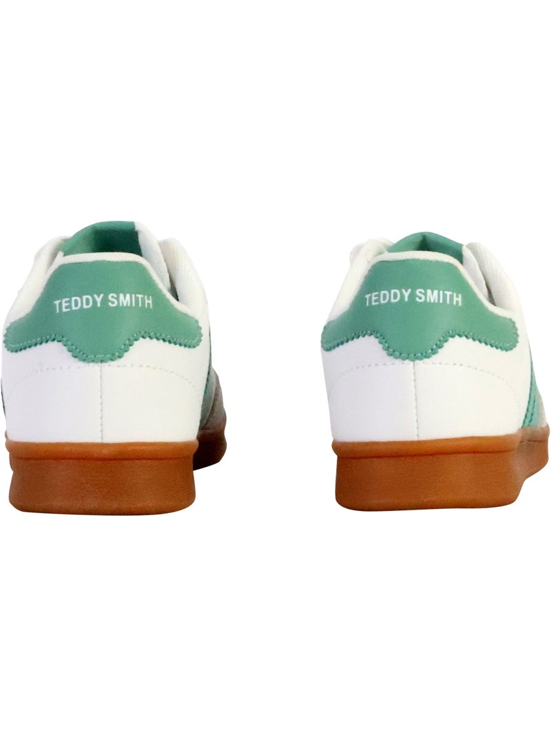 Basket Cuir Teddy Smith Vert - Kiabi