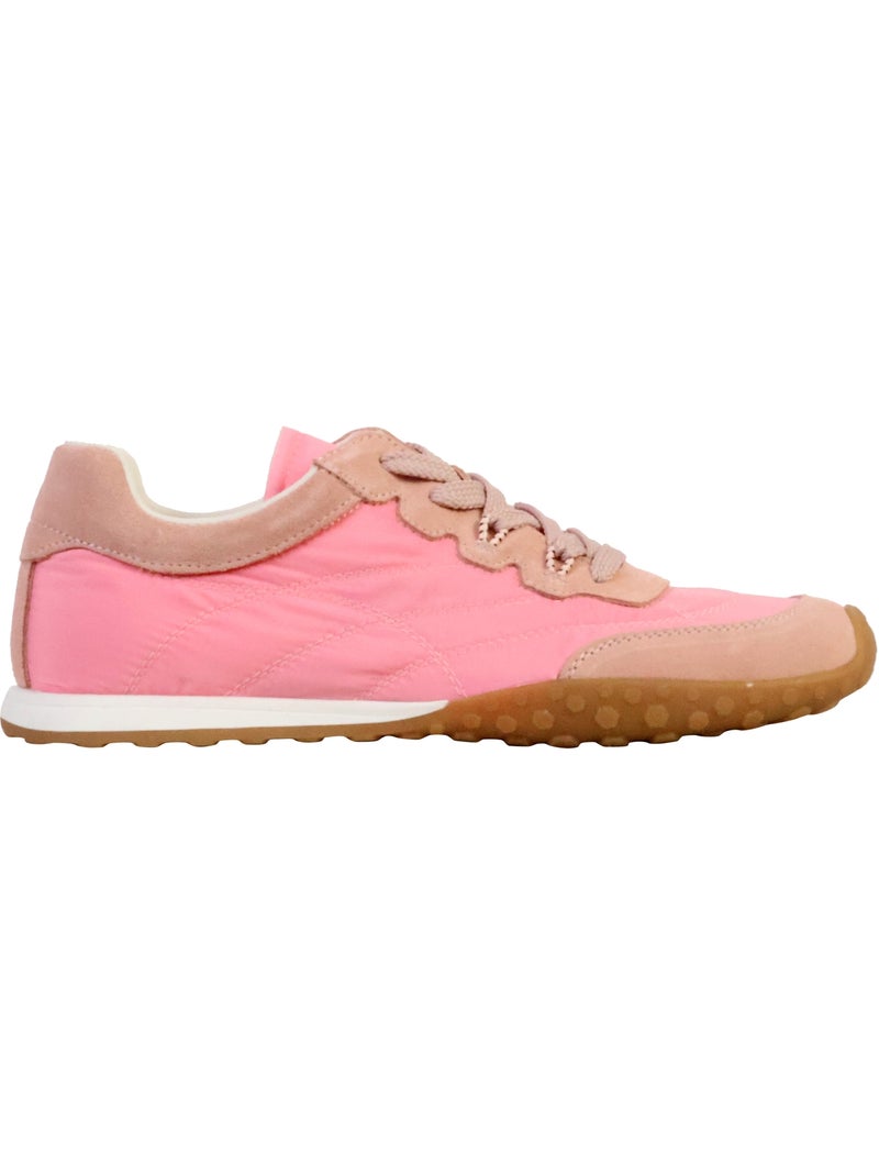Basket Cuir The Divine Factory Alénoa Rose - Kiabi