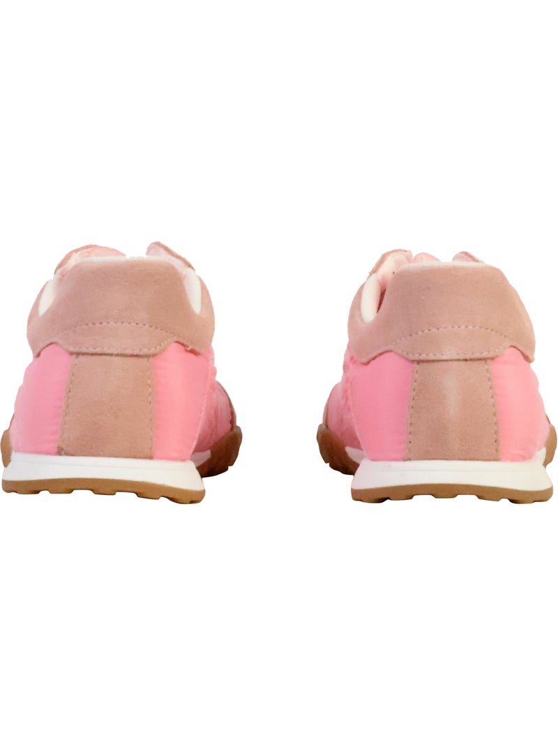 Basket Cuir The Divine Factory Alénoa Rose - Kiabi
