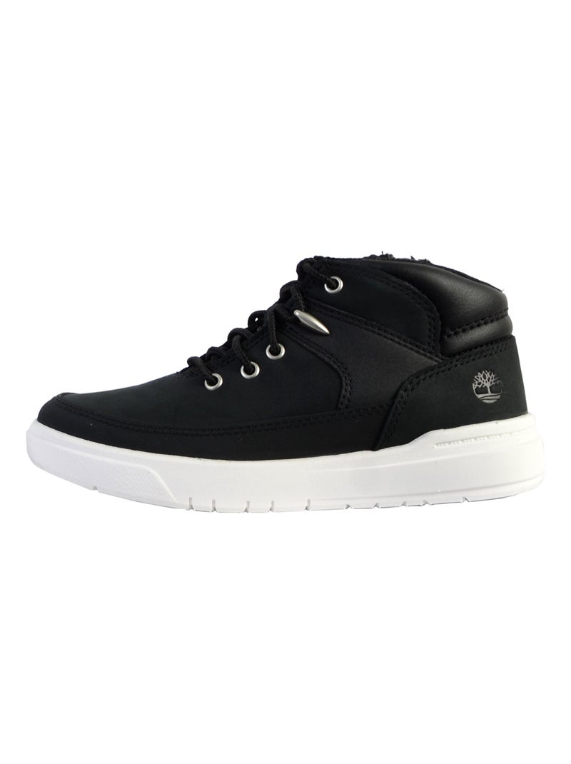 Basket Cuir Timberland Juniors Seneca Bay Mid Hiker Noir - Kiabi