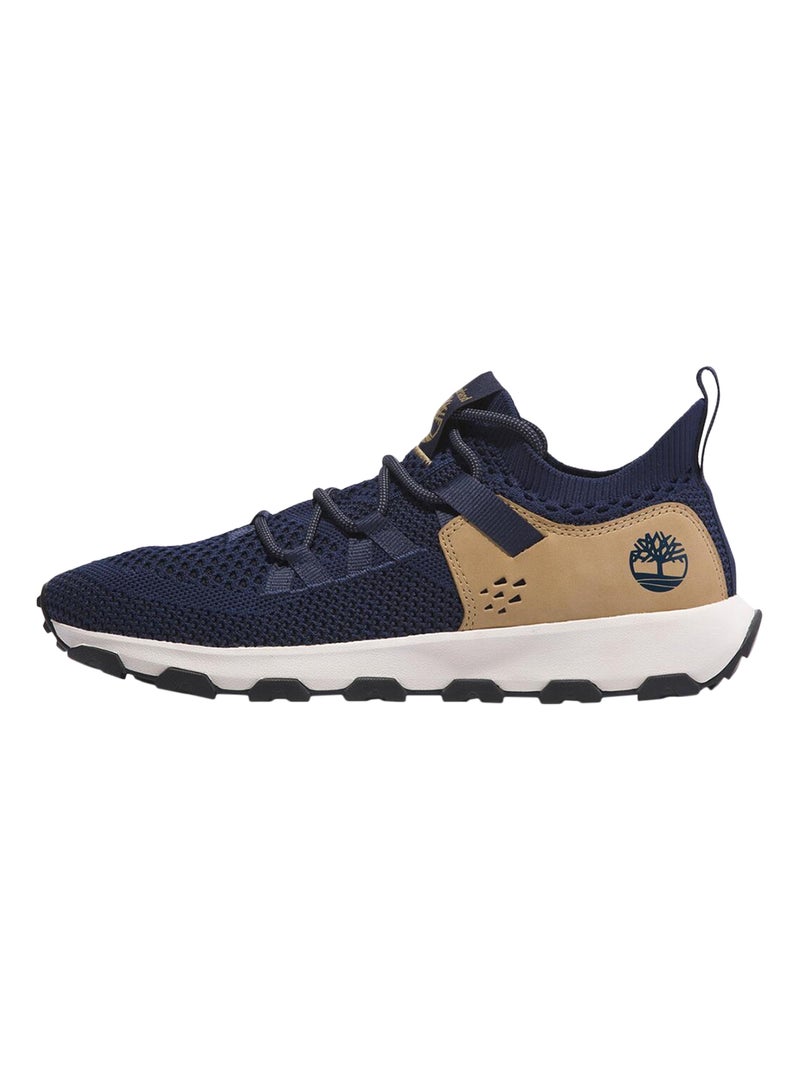 Basket Cuir Timberland Winsor Trail Bleu - Kiabi