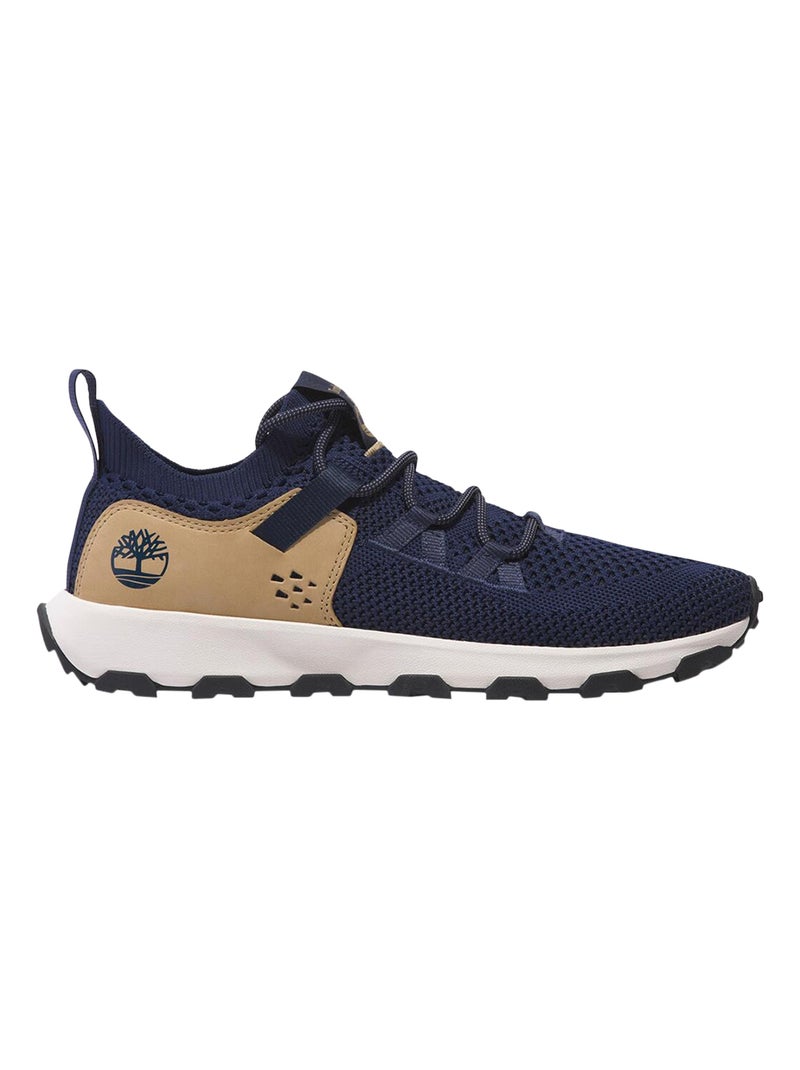 Basket Cuir Timberland Winsor Trail Bleu - Kiabi