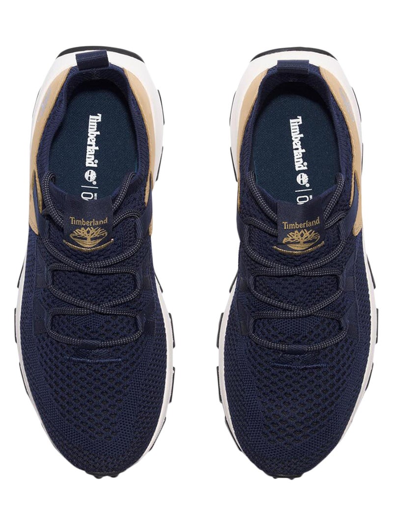 Basket Cuir Timberland Winsor Trail Bleu - Kiabi