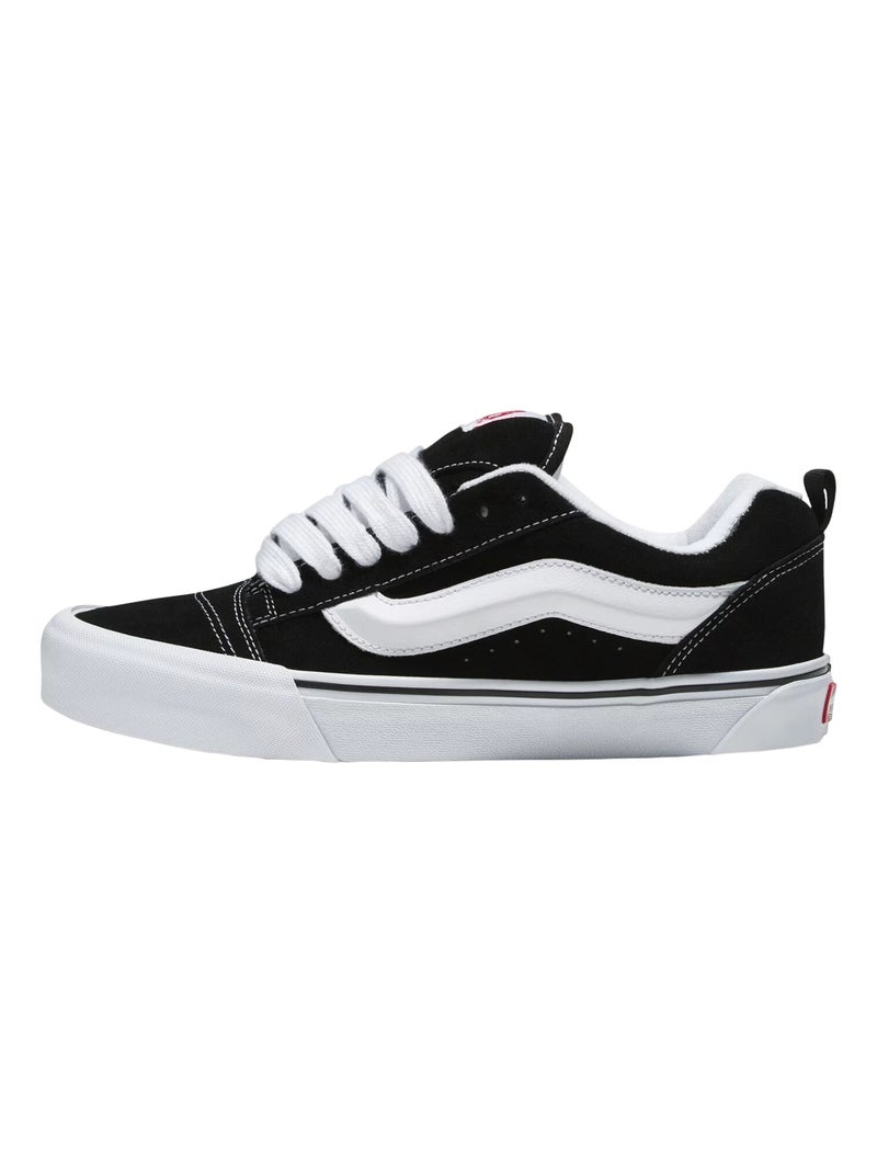Basket Cuir Vans Knu Skool Noir Blanc - Kiabi