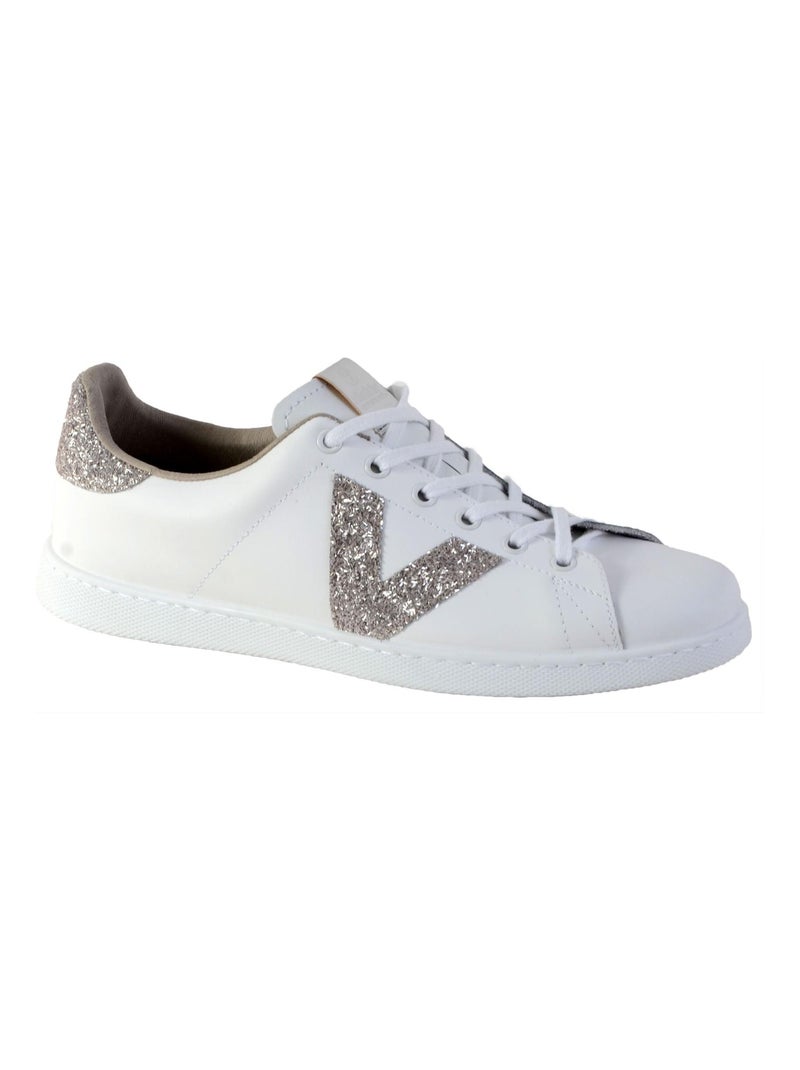 Basket Cuir Victoria 1125188 Beige - Kiabi