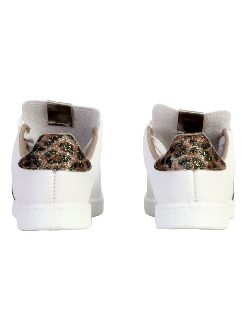 Basket Cuir Victoria 1125188 Taupe - Kiabi
