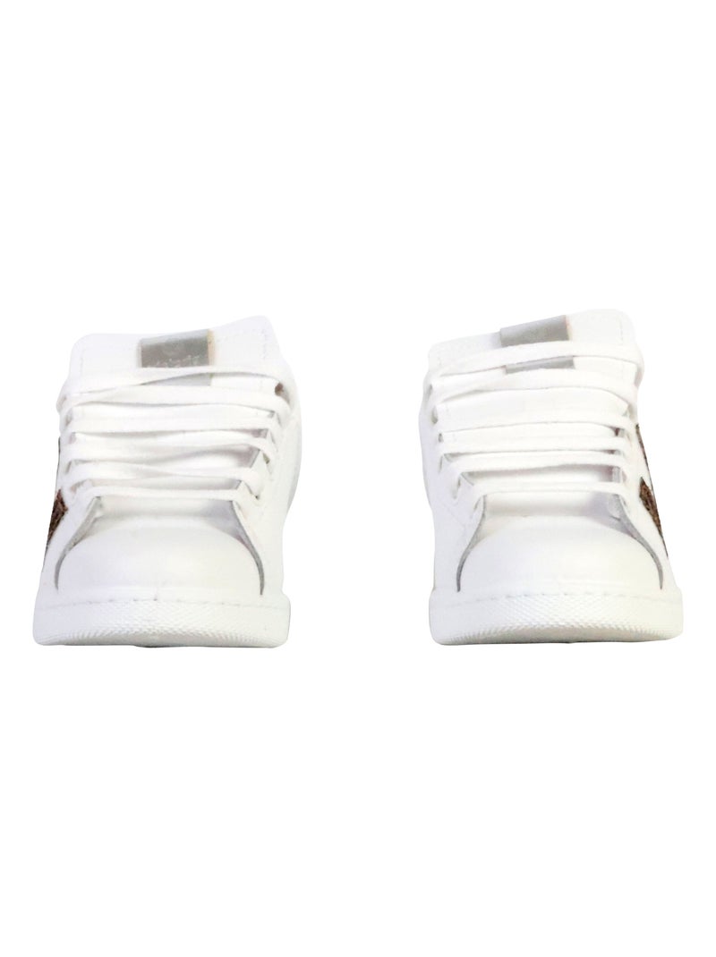 Basket Cuir Victoria 1125188 Taupe - Kiabi