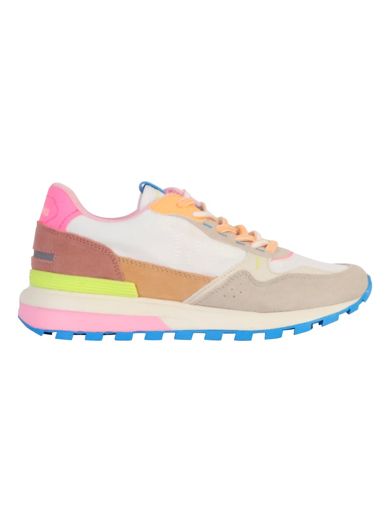 Basket Cuir Victoria Blanc - Kiabi