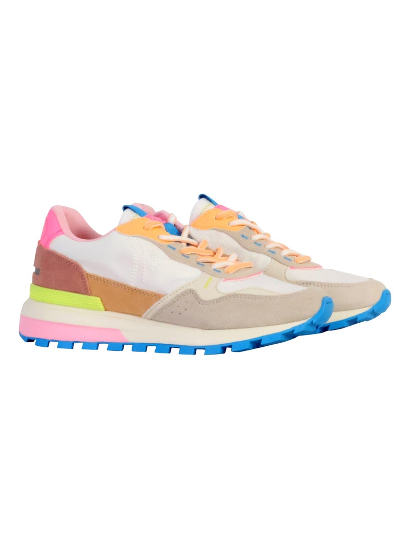 Basket Cuir Victoria Blanc - Kiabi