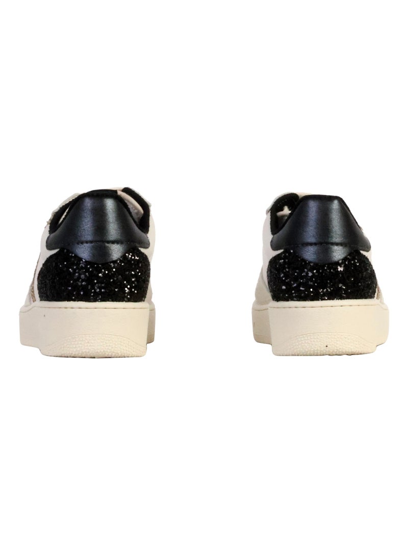 Basket Cuir Victoria Blanc - Kiabi