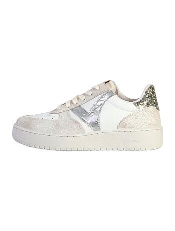 Baskets en Cuir et Syntetique Victoria.