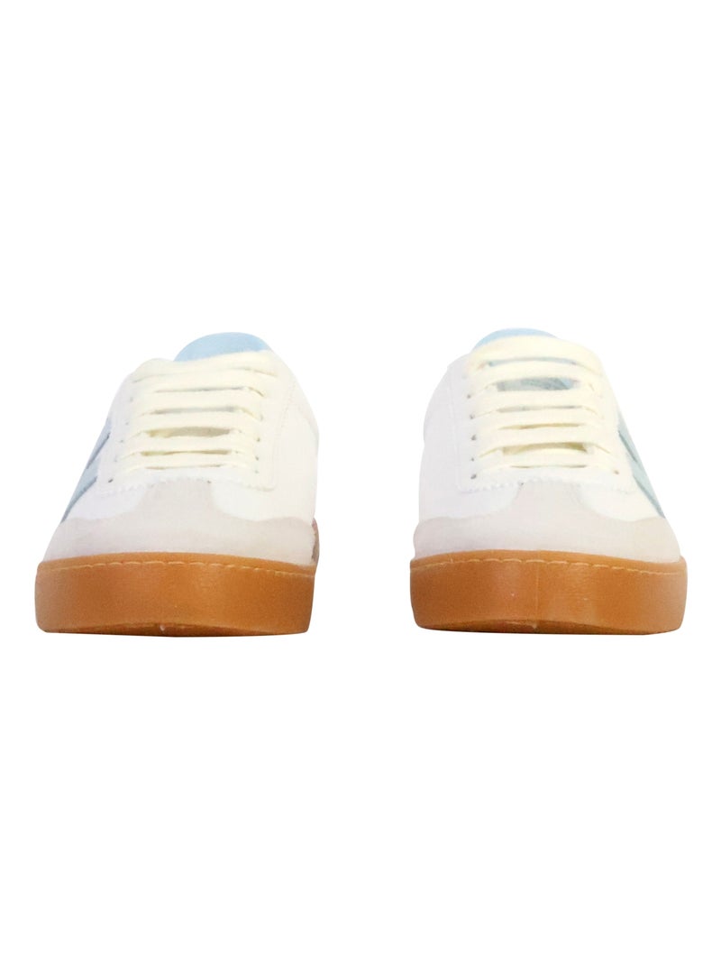 Basket Cuir Victoria Multicolore - Kiabi