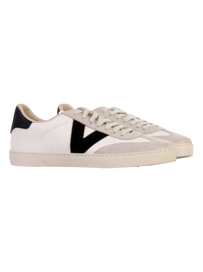 Basket Cuir Victoria Noir - Kiabi