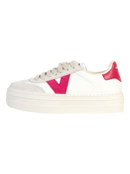 Basket Cuir Victoria - Kiabi
