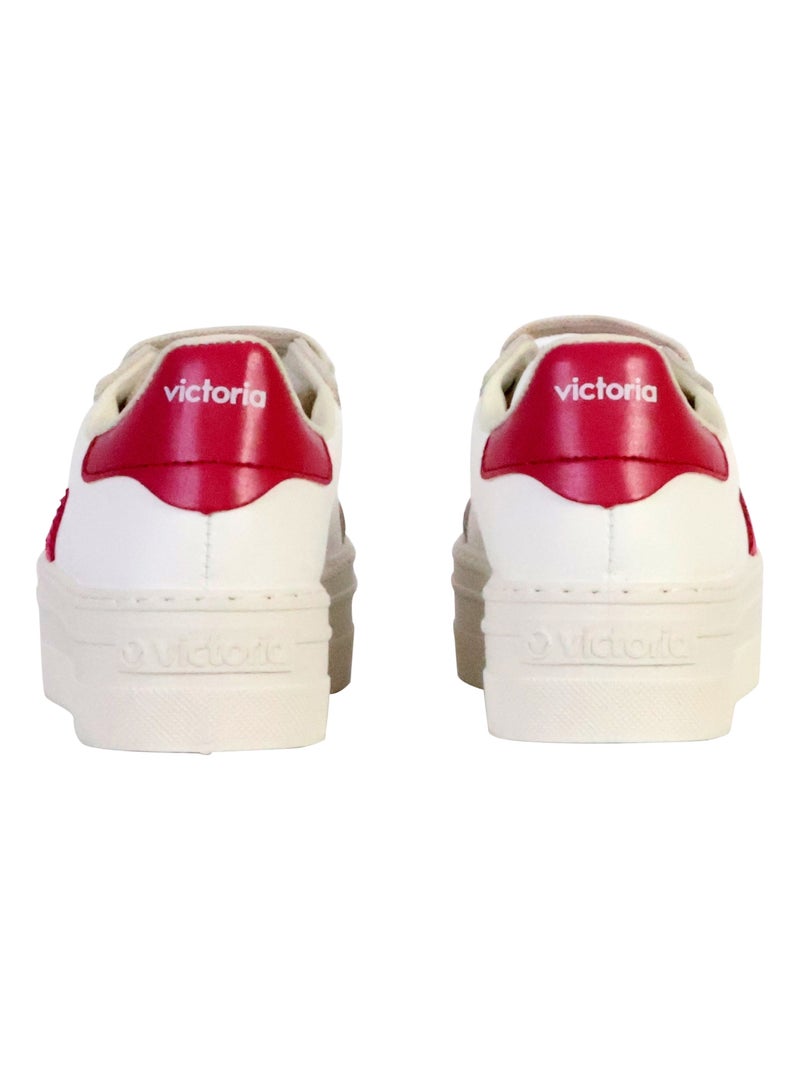 Basket Cuir Victoria Rose - Kiabi