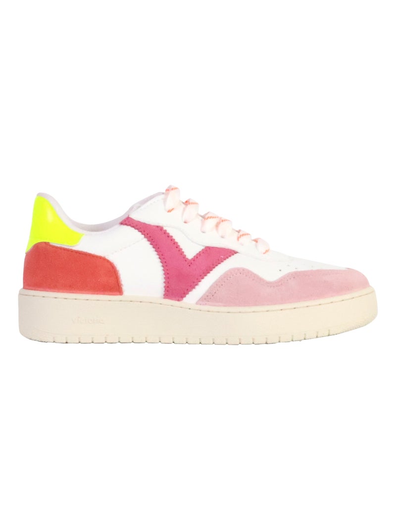 Basket Cuir Victoria Rose - Kiabi