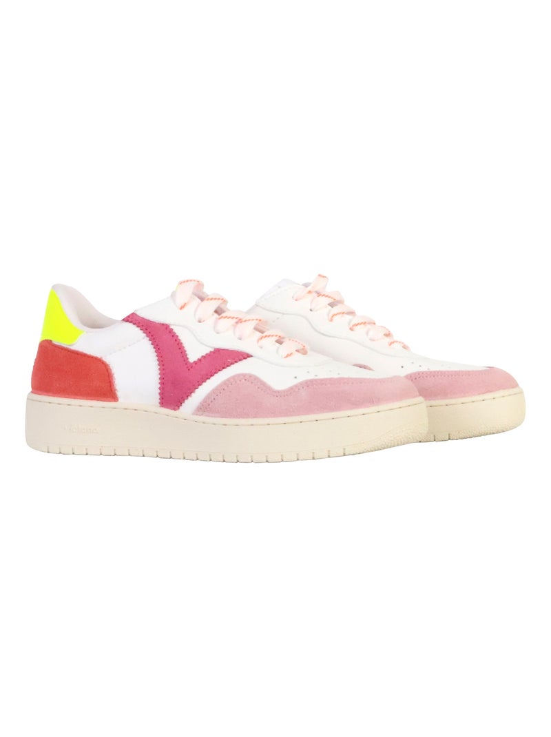 Basket Cuir Victoria Rose - Kiabi