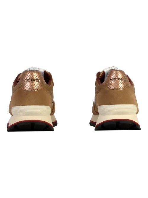 Basket Cuir Victoria Viento Métal - Kiabi