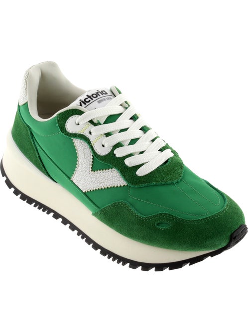 Basket Cuir Victoria Viento Nylon - Kiabi