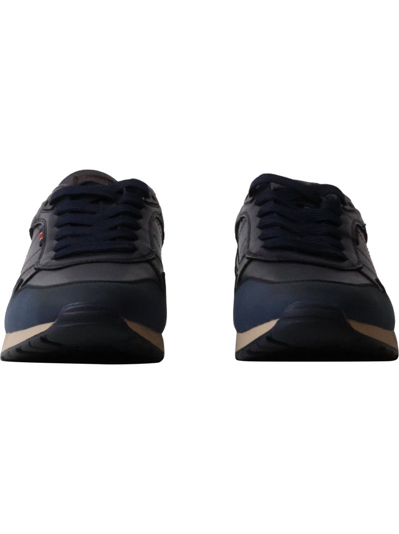 Basket cuir xti Bleu marine - Kiabi