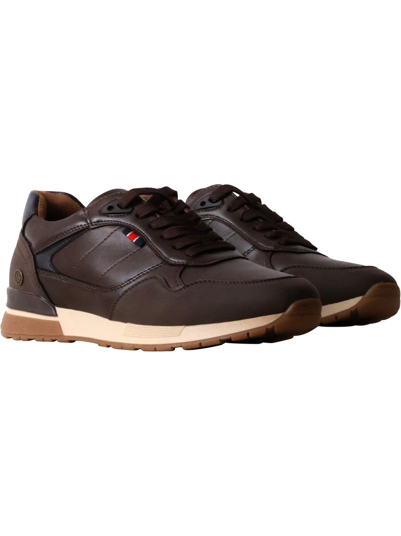 Basket cuir xti Marron - Kiabi