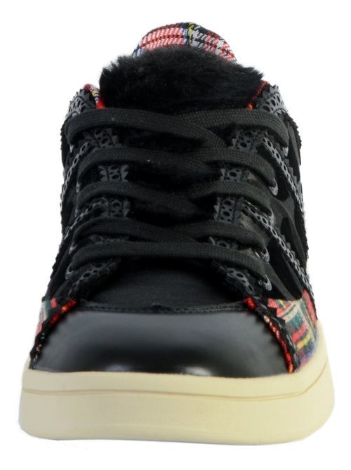 Basket Desigual Cosmetic Tartan - Kiabi Basket Desigual Cosmetic Tartan - Kiabi