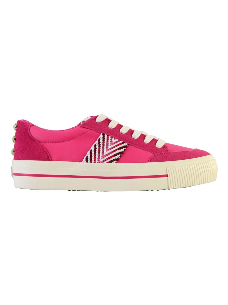 Basket Desigual Cuir Street Exotic Rose - Kiabi