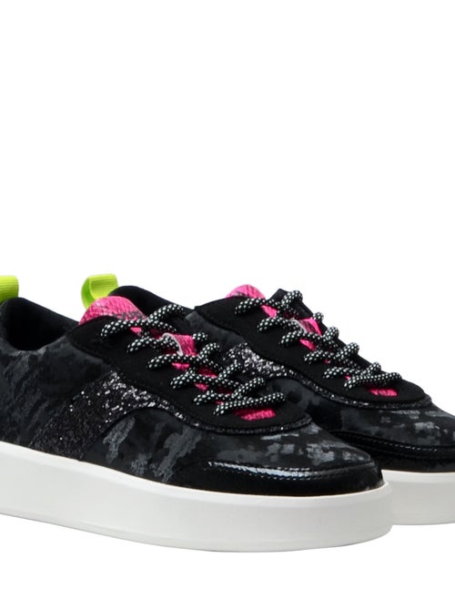 Basket Desigual Fancy Black - Kiabi