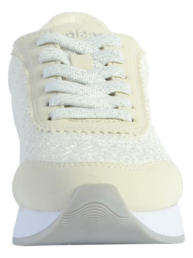 Basket Desigual Galaxy Mandala Blanc - Kiabi