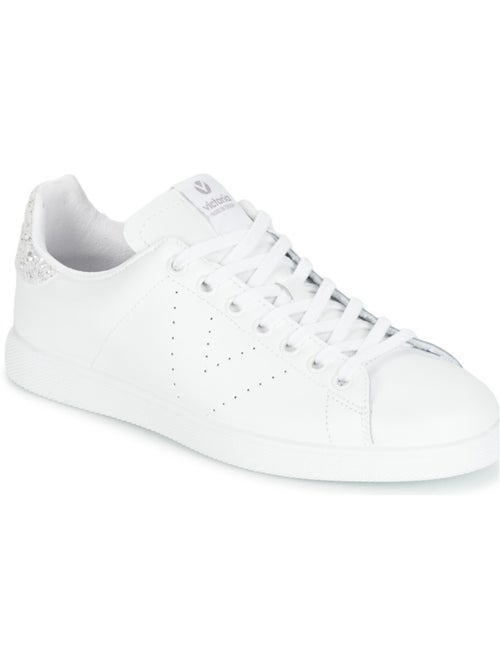 Basket en Cuir Victoria. - Kiabi