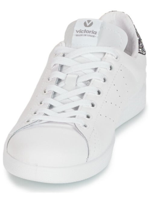 Basket en Cuir Victoria. - Kiabi