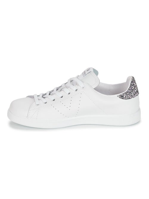 Basket en Cuir Victoria. - Kiabi