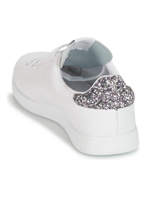 Basket en Cuir Victoria. - Kiabi