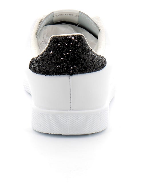 Basket en Cuir Victoria. - Kiabi