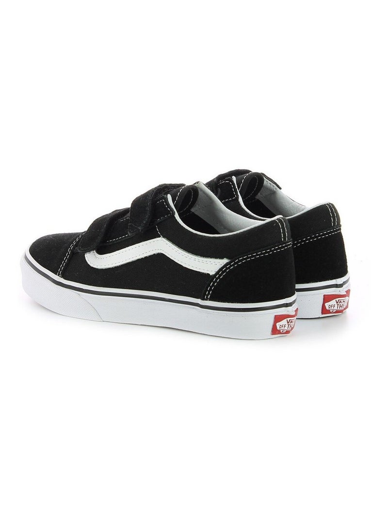 Basket en Cuir/textile Vans Noir - Kiabi